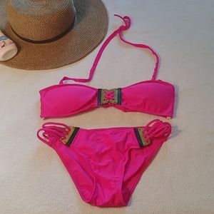 NWOT Hot Pink Bikini